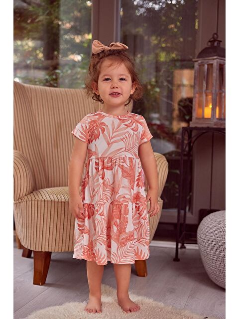 ZEYLAND Kız Çocuk Yaprak Desenli Gecelik - S000315567-18657