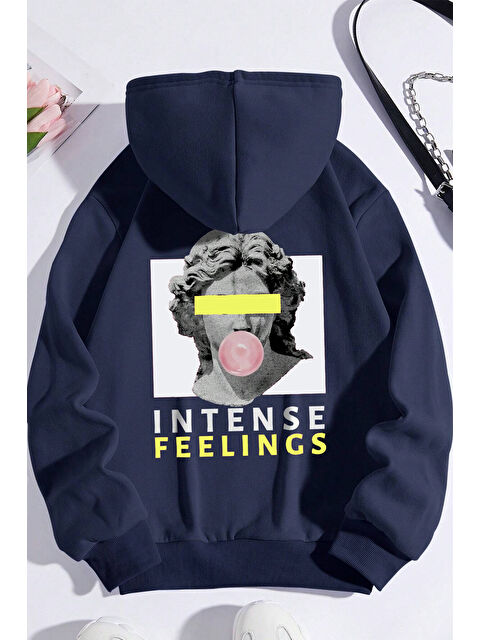 uyguntarz Unisex Aesthetic Baskılı Sweatshirt - S000268276-21164