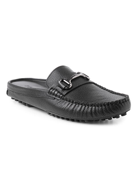 John May Erkek Terlik TZ-10067 Siyah Floater - S000509582-19351