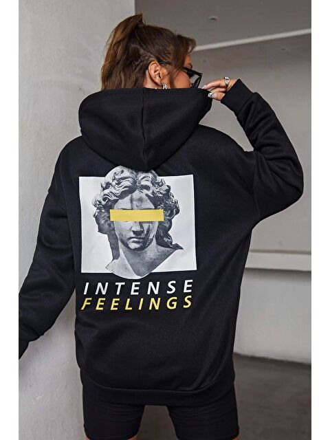 uyguntarz Unisex Aesthetic Baskılı Sweatshirt - S000268276-19351