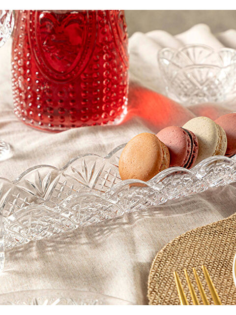 English Home Lusi Cam Sunum Tabağı 24 Cm - S000482716-26865