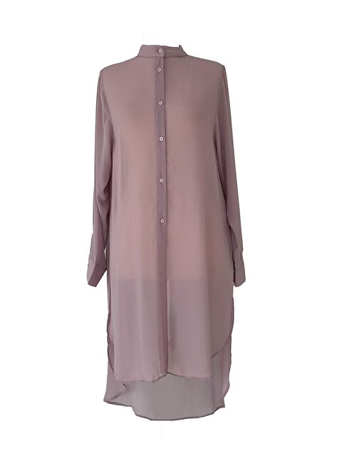 Remsa Mayo Üzerine Tül Gömlek Pareo 447-022 Lila - S000121881-17878