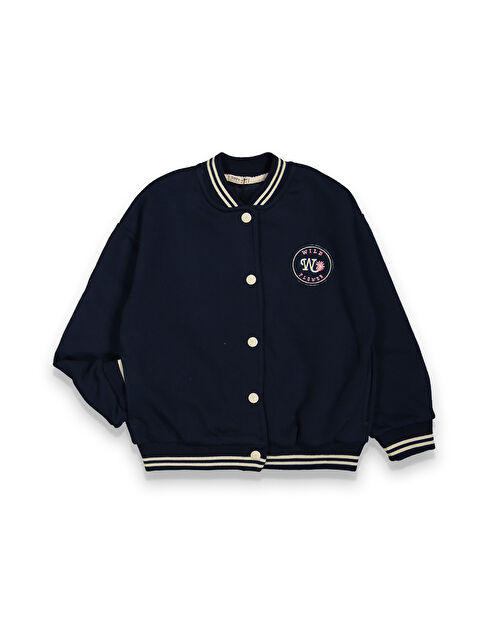 Miss Tuffy Kız Çocuk 3 İplik Oversize Kolej Ceket - S000321693-21164