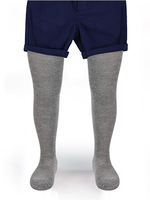 Civil Boys Erkek Çocuk Külotlu Çorap 3-7 Yaş Gri - S000198072-20600