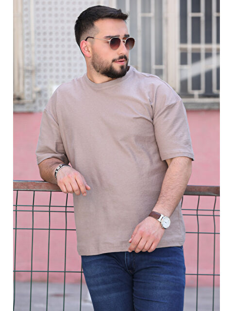 Mishar İtalia Bisiklet Yaka Elastanlı Erkek Tişört - S000300866-26429