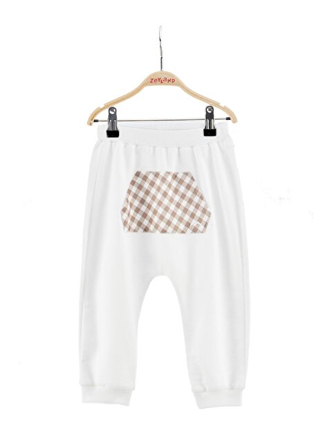 MİNİNİO Erkek Bebek Beyaz Tek Alt (6Ay-4Yaş) - S000363708-19965