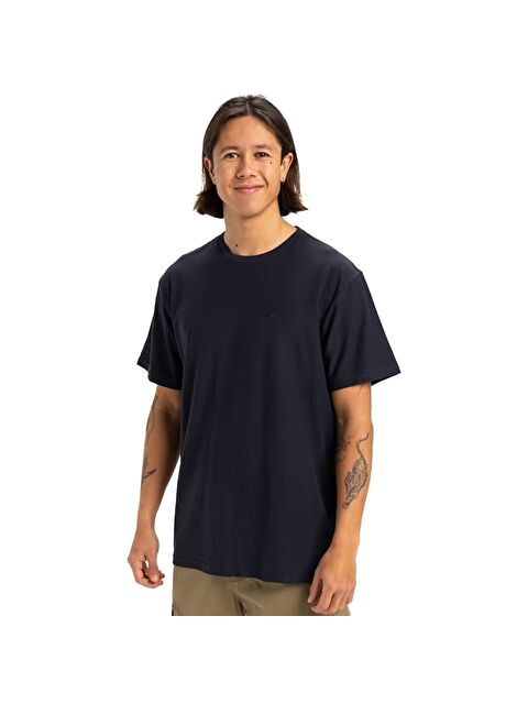 Quiksilver Slub Roundneck Erkek Mavi Tişört - S000489546-21164
