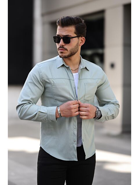 Comstar Erkek Çift Cep Kapaksız Gömlek - S000205343-20054