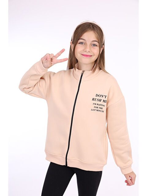 Toontoykids Kız Çocuk Baskılı Hırka - S000420588-19928