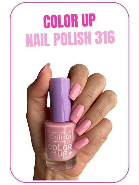 Callista Color Up Nail Polish Oje 316 My Milkshake - Pembe - S000196057-20024