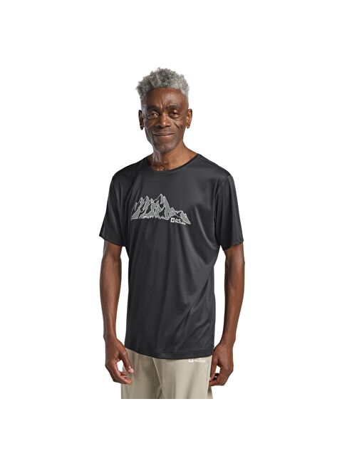 Jack Wolfskin Peak Graphic T Erkek Tişört - S000493978-27204