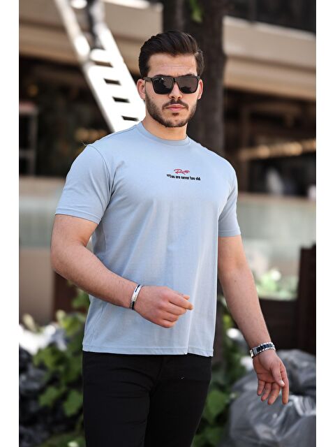 Comstar Slim Fit Bisiklet Yaka Kısa Kollu Erkek Tişört - S000205345-3642