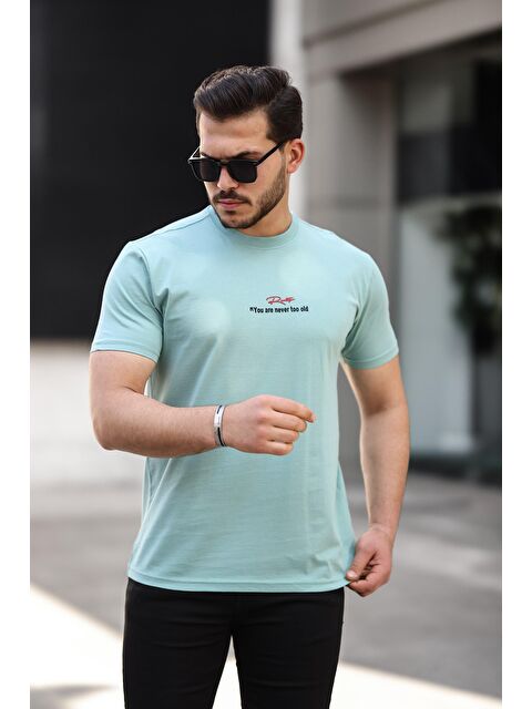 Comstar Slim Fit Bisiklet Yaka Kısa Kollu Erkek Tişört - S000205345-20054