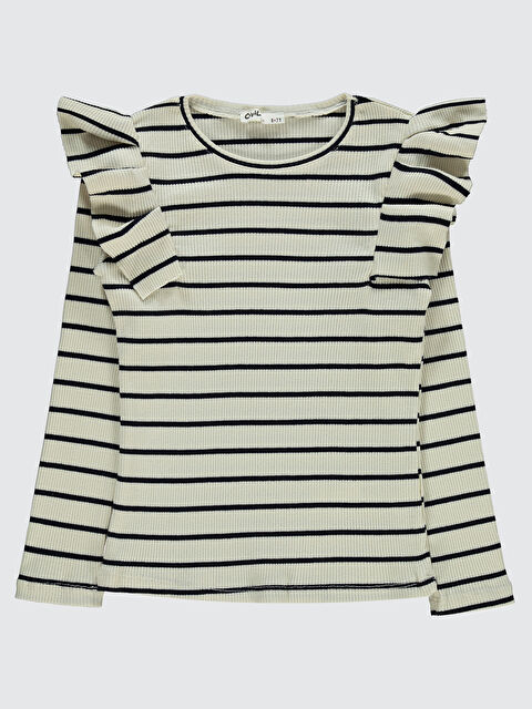 Civil Girls Kız Çocuk Sweatshirt 10-13 Yaş Tebeşir - S000310583-20063