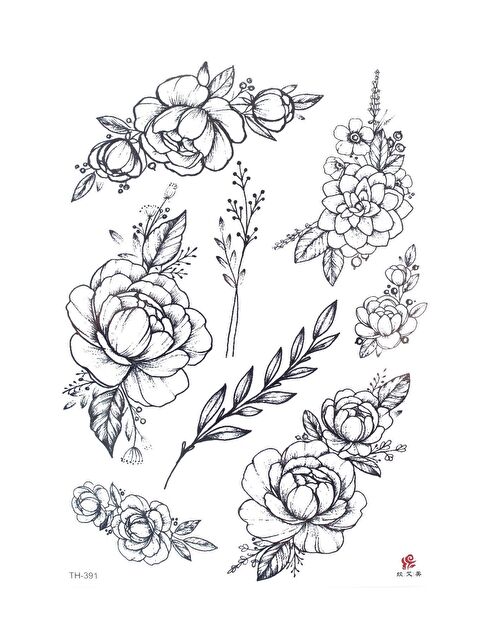 New Obsessions Roseni Geçici Dövme - S000245088-19351