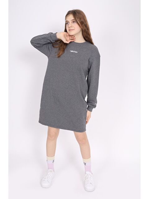 Toontoykids Kız Çocuk Baskılı Elbise - S000319049-29666