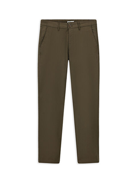 Kiğılı Regular Fit Desenli Elastanlı Kanvas / Chino Pantolon - S000409265-19294