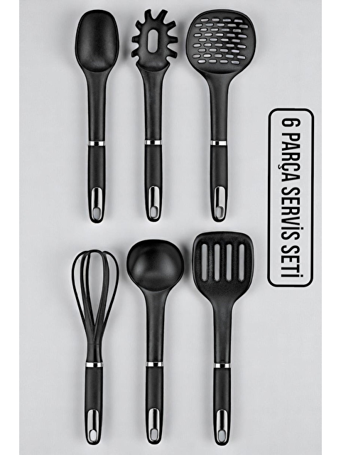 Technow VP-308 6 Parça Mat Krom Lüks Servis Seti - S000386358-1720