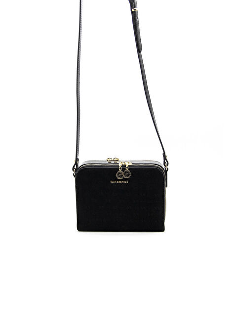 Silver Polo Kadın Çapraz Çanta 888-38341 SILVER POLO ÇAPRAZ BAYAN ÇANTASI M158 SİYAH-RUGAN SİYAH - S000507749-19351