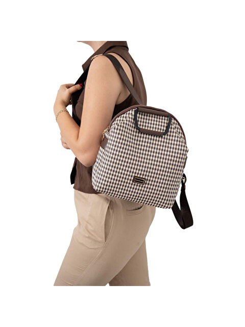 Silver Polo Kadın 771-47388 SILVER POLO SIRT ÇANTASI M191 KAHVE SARI-MAT KAHVE - S000507751-19413