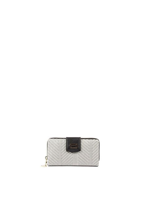 Silver Polo Kadın Cüzdan & Kartlık 928-34756 BAYAN CÜZDAN M132 SİYAH BEYAZ-MAT SİYAH - S000507750-19351