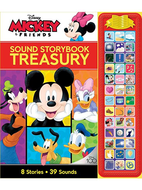 Pi Kids Disney Mickey Mouse & Friends: Minnie, Donald, Goofy, and More!: Sound Storybook Treasury - S000455309-23173