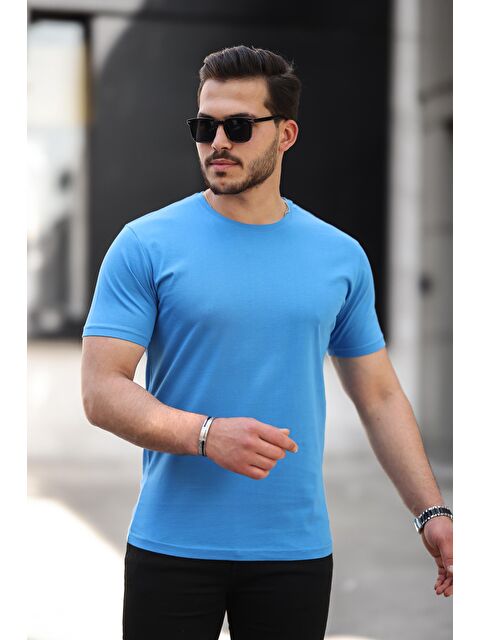 Comstar Slim Fit Bisiklet Yaka Kısa Kollu Erkek Tişört - S000205352-17234