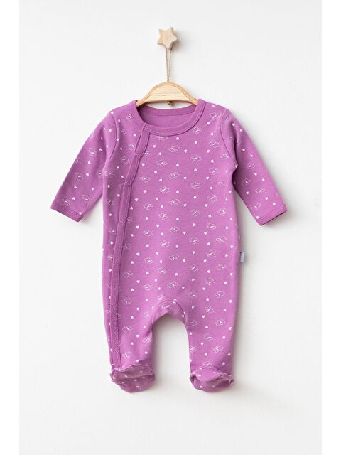 Myhanne Kalp Desenli Kız Bebek Verev Tulum 1002 - S000226055-20042