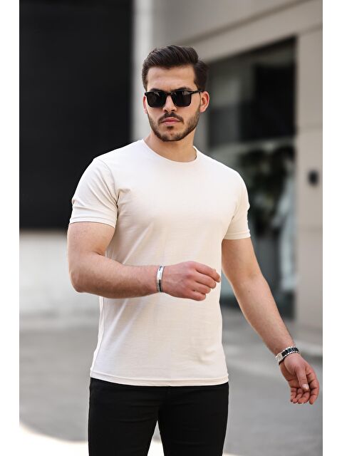 Comstar Slim Fit Bisiklet Yaka Kısa Kollu Erkek Tişört - S000205352-19966