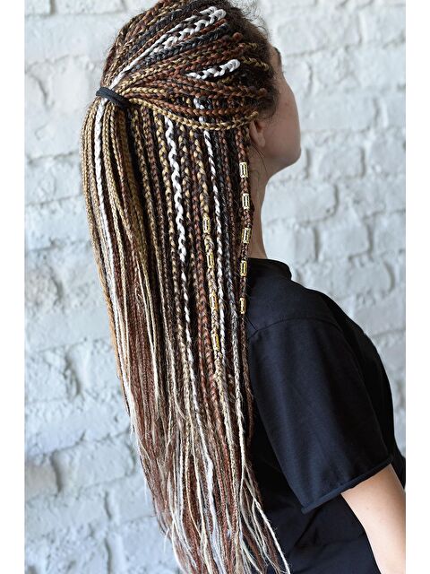 New Obsessions Gold Carosel Cuff Örgü Kelepçeleri 20'li - S000245108-20076