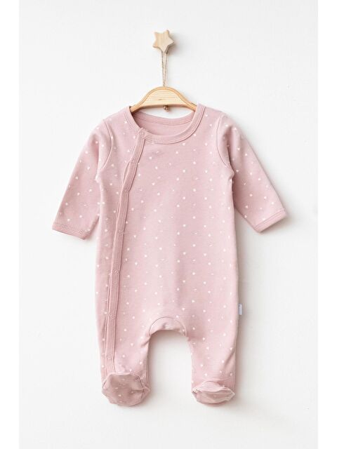 Myhanne Kalp Desenli Kız Bebek Verev Tulum 1002 - S000226055-23490