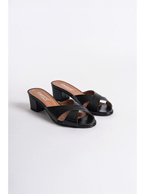 Capone Outfitters Taya Çapraz Bantlı Kadın Terlik - S000176999-19351