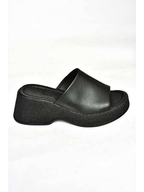 Fox Shoes S9967412 Siyah Kadın Terlik - S000152344-19351