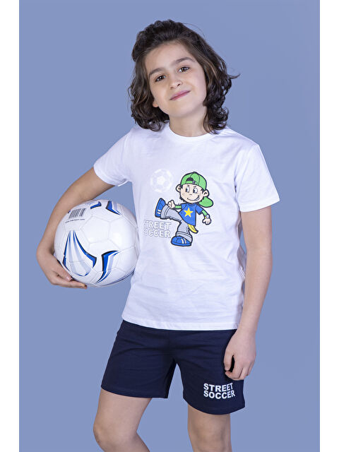 Toontoykids Erkek Çocuk Baskılı Şortlu Takım - S000270998-20063