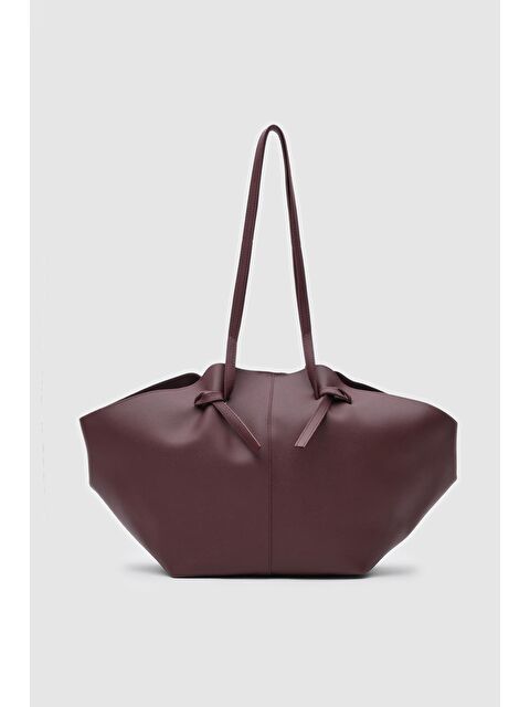 Shulebags Moss Omuz Çantası Bordo - S000423614-19951