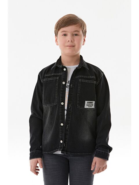 Fullamoda Yazı Baskılı Cepli 2 Li Erkek Çocuk Takım - S000381055-19351