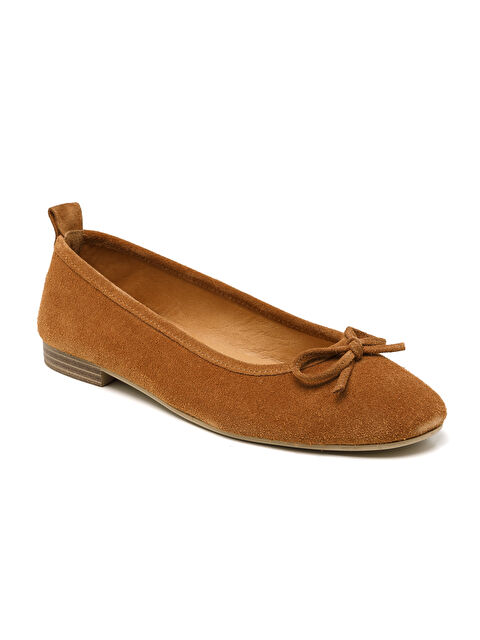 John May Kadın Babet RC-25Y-093-M1968 Tutun Suet - S000509622-19413