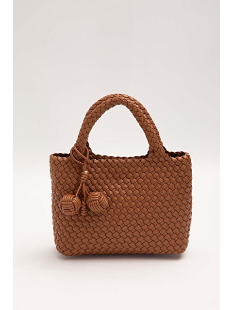 Remsa Örme Yumuşak Deri Askılı Çanta 930858 Kahverengi