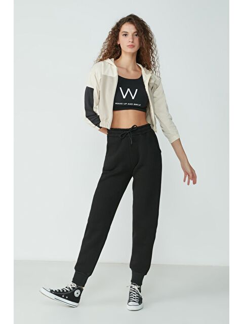 C&City Manşet Paça Eşofman Altı 903 Siyah - S000216112-19351