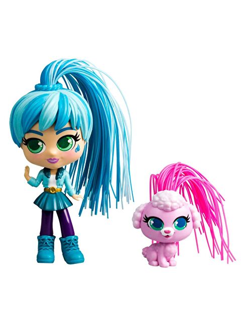 Silverlit Curli Girls Bebek ve Hayvan 2'li Set - Adeli ve Fiji - S000075514-23173