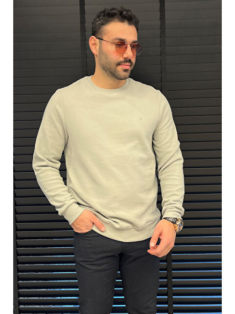 Mishar İtalia Erkek Bisiklet Yaka Sweatshirt - S000324291-20600