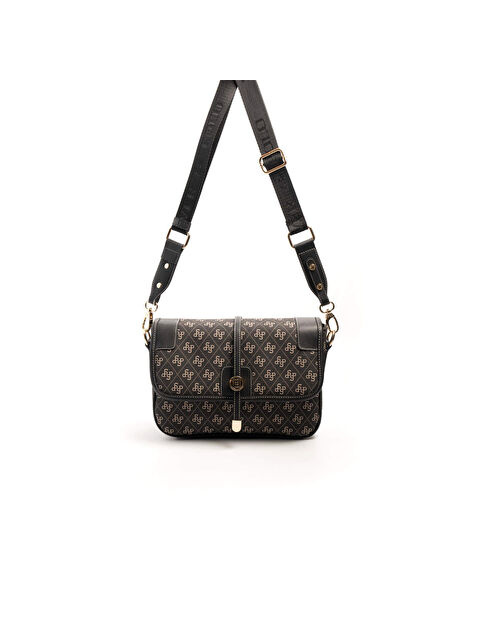 Silver Polo Kadın Çapraz Çanta 1182-46527 SILVER POLO ÇAPRAZ BAYAN ÇANTASI M178 FÜME-MAT SİYAH - S000507778-20600