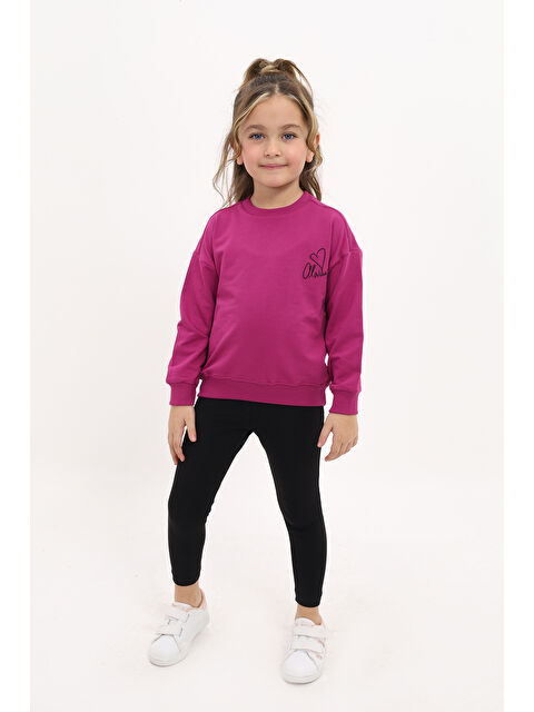 Toontoykids Kız Çocuk Nakışlı Taytlı Takım - S000327725-20036