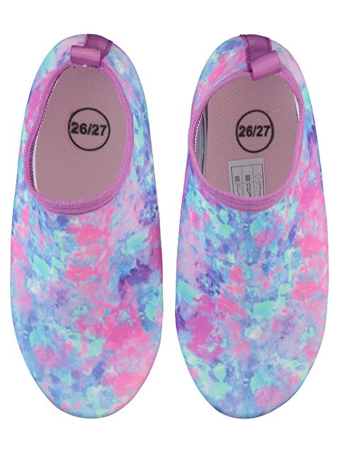 Civil Girls Baskılı Tabanlı 26- Deniz Ayakkabısı - Pudra 30 Numara - S000512698-7152