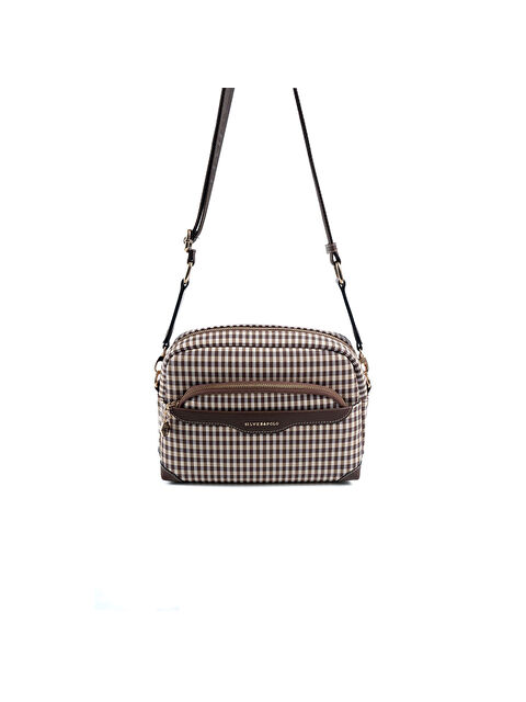 Silver Polo Kadın Çapraz Çanta 1201-47996 SILVER POLO ÇAPRAZ BAYAN ÇANTASI M191 KAHVE SARI-MAT KAHVE - S000507787-19413