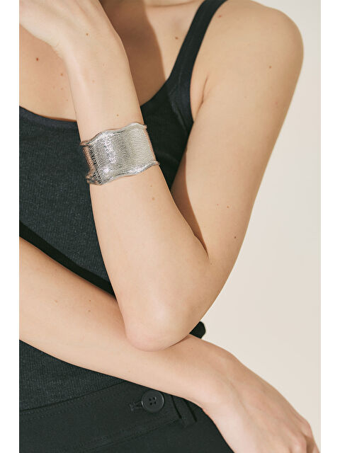 Manuka Kelepçe Bileklik Gümüş - S000529730-18105