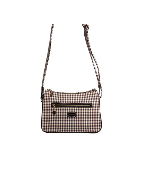 Silver Polo Kadın Çapraz Çanta 818-47760 SILVER POLO ÇAPRAZ BAYAN ÇANTASI M191 KAHVE SARI-MAT KAHVE - S000507790-19413