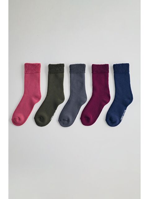 Katia And Bony 5'li Paket Kadın Soket Çorap Mix Pembe - S000312658-23173