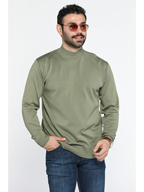 Mishar İtalia Yarım Balıkçı Yaka Erkek Triko Kazak - S000324295-18547