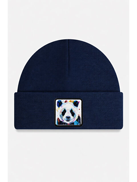 BlackBörk Panda Logolu Lacivert Bere